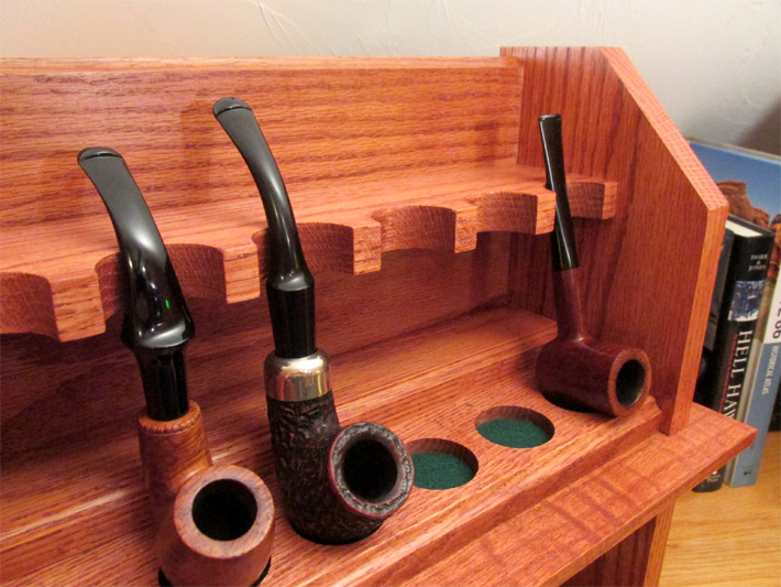 Craftsman Cottage Tobacco Pipe Rack