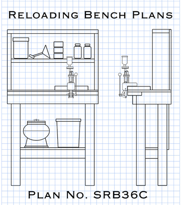 Concealed reloading bench