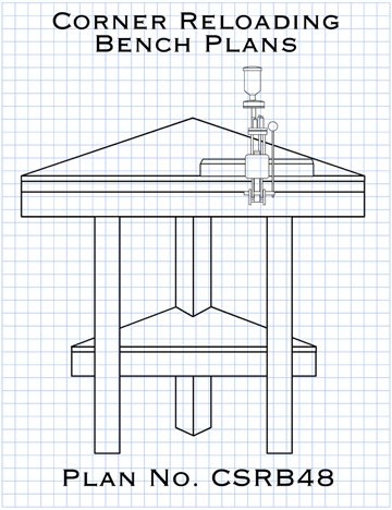 Corner reloading bench