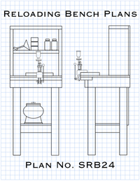 Plans on how to build a small reloading bench for an apartment, or other small space