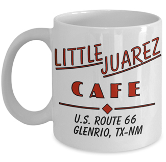 Little Juarez Cafe Mug Route 66 Glenrio