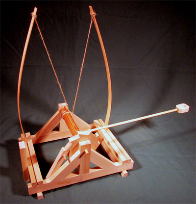 How to build a spring catapult