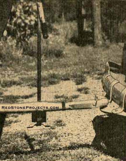 Photo 10 above shows the ball-type hitch mounted on the rear of the car.