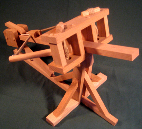 Plans to Build a Stone Throwing Roman Torsion Ballista