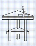 Plans for building a corner fit reloading bench