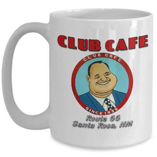 Club Cafe Route 66 souvenir coffee mug
