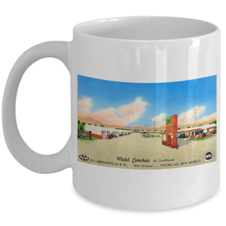 Motel Conchas Route 66 Mug