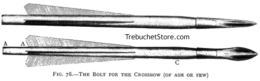 The Bolt for the Crossbow (of Ash or Yew).