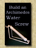 Archimedes Water Screw Plans