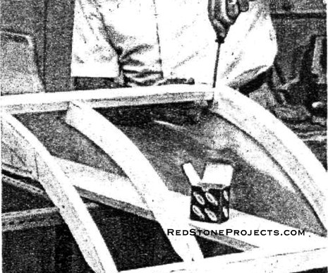 NOSE FORMERS are assembled using screws and glue. Be sure glue is waterproof.