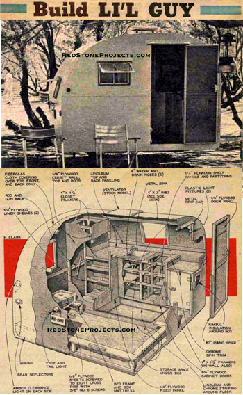 Lil Guy Micro Camper Trailer Plans