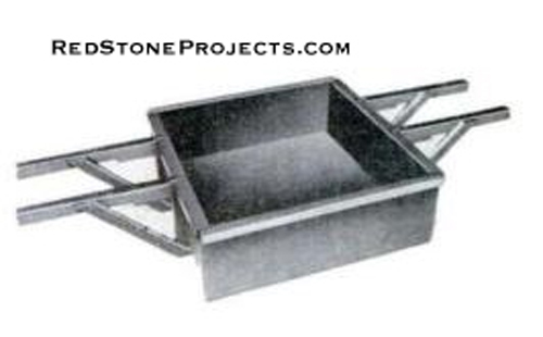 Complete Sump Assembly will take exposure to the elements. It is joined with waterproof glue and counter sunk screws, waterproofed and painted with gloss enamel before being mounted on the chassis.