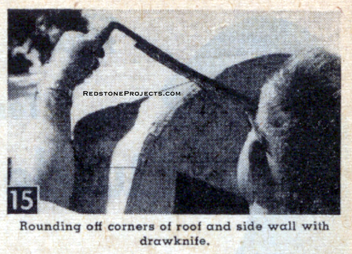 Rounding off corners of the trailer roof and side walls.