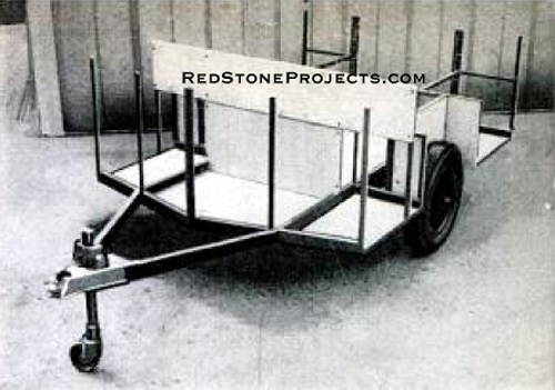 Trailer body framing.