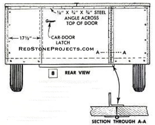 Build This Tent On Wheels Folding Trailer