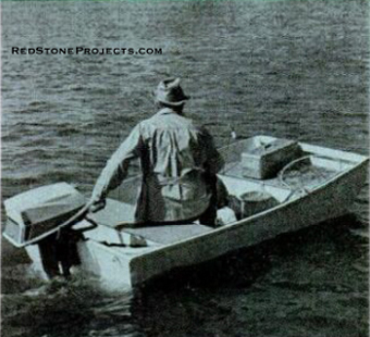 Use the 8-ft. pram for FISHING