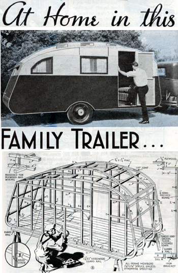 15 Foot Family Vacation Trailer Plans