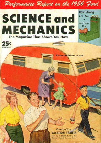 Restored PDF copy of vintage Roamabout Camper Trailer Plans with enhanced and enlarged figures and illustrations and searchable text.