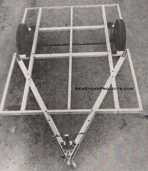 Wanderer chassis without aluminum bracing.