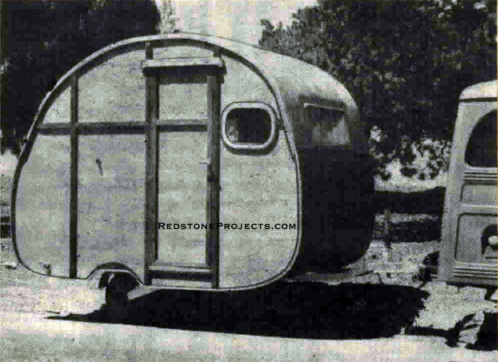 Picture of the 10 foot travel trailer called Wander Pup.